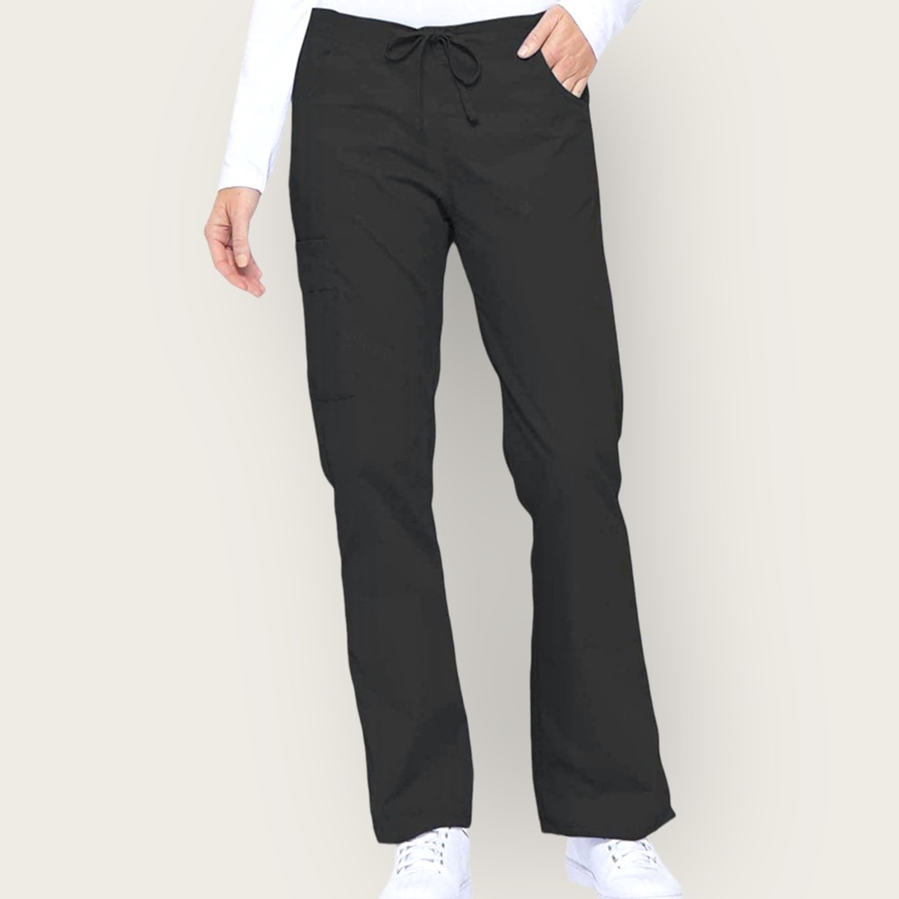 Dickies Women's Signature Mid Rise Pull-on Stretch Drawstring Scrubs